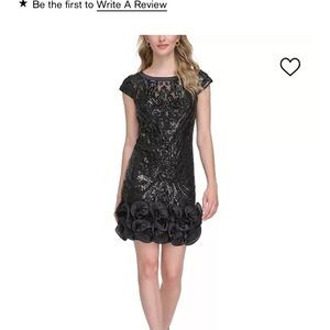 Black guess dress- worn once